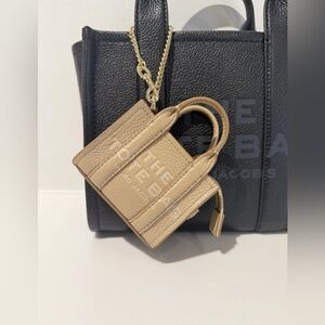 NWT Marc Jacobs nano bag charm - camel